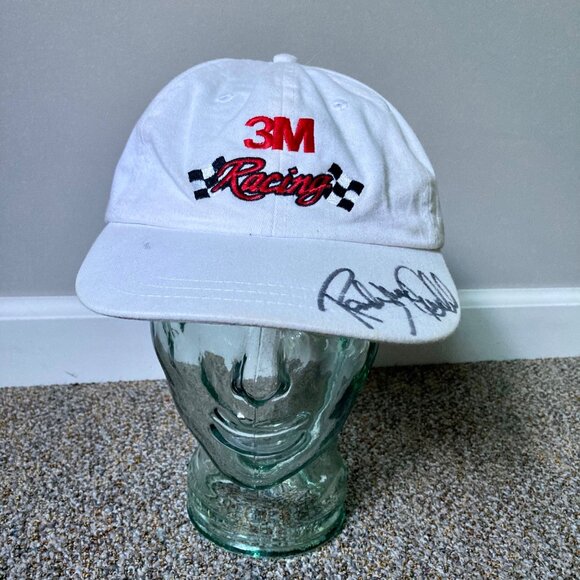 Vintage 3M Racing NASCAR Driver Autographed Hat Signed Cap - Picture 1 of 10